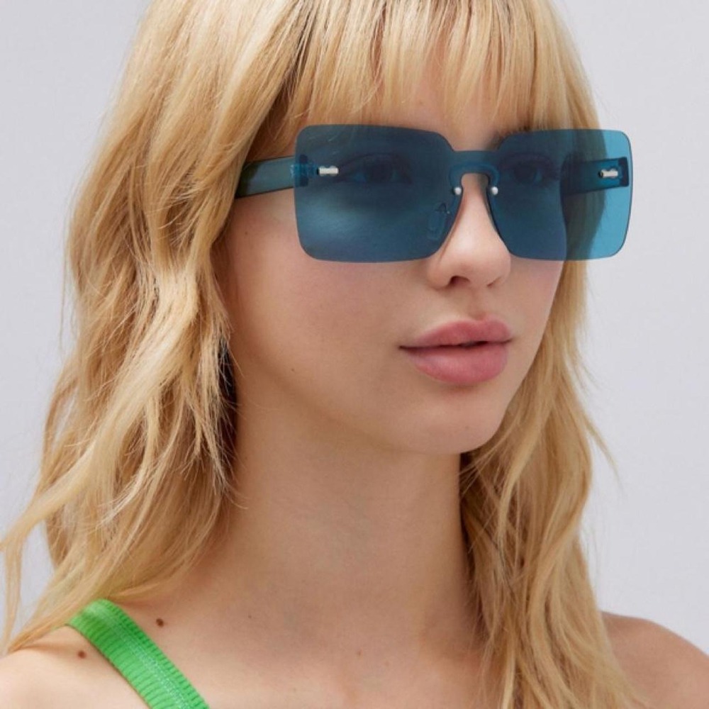 Tegan Rimless Square Sunglasses from Urban Outfitters